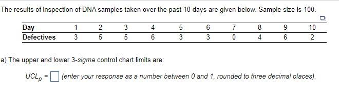Looking for the UCL and LCL of this exercise he
