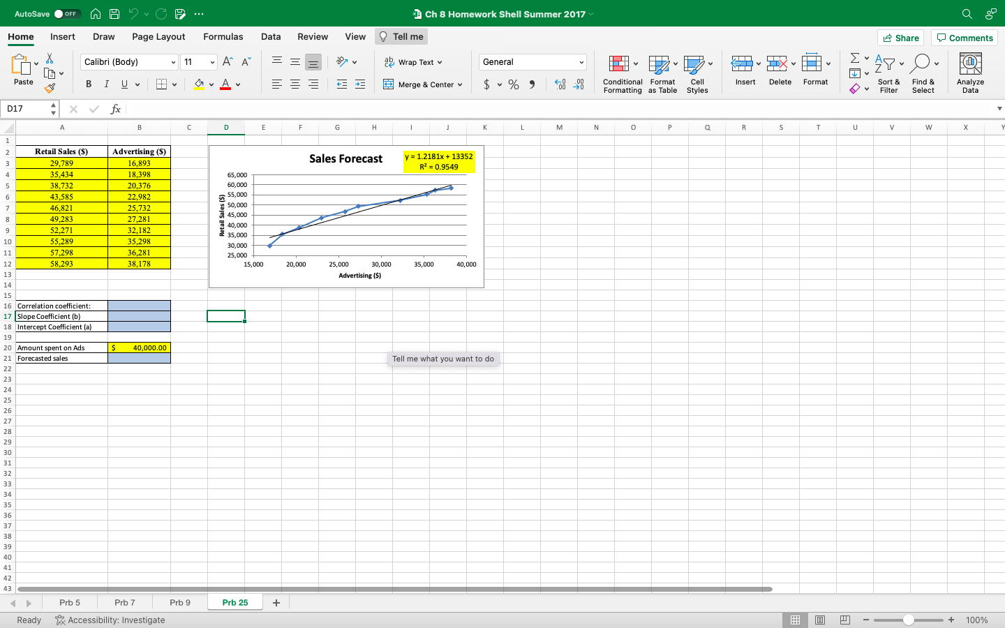 The previous problems contain time series data.