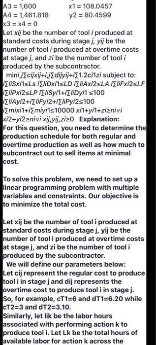 this is the question and this is the lp for the