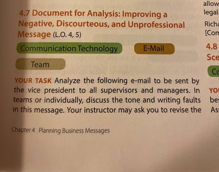 4.7 Document for Analysis: Improving a Negative,
