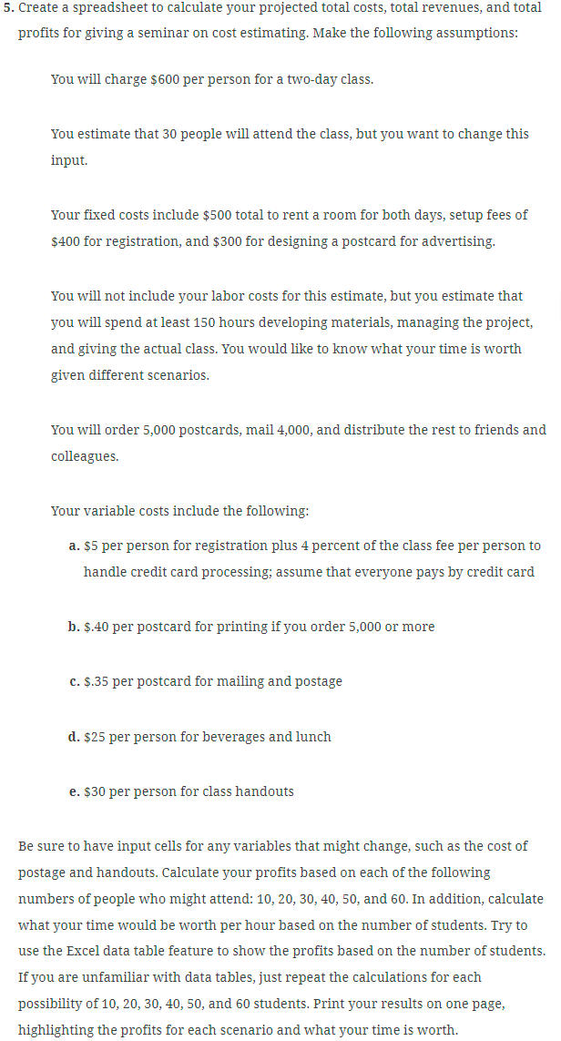 SHOWING THE FORMULA SHOWING THE FORMULA 5. Create