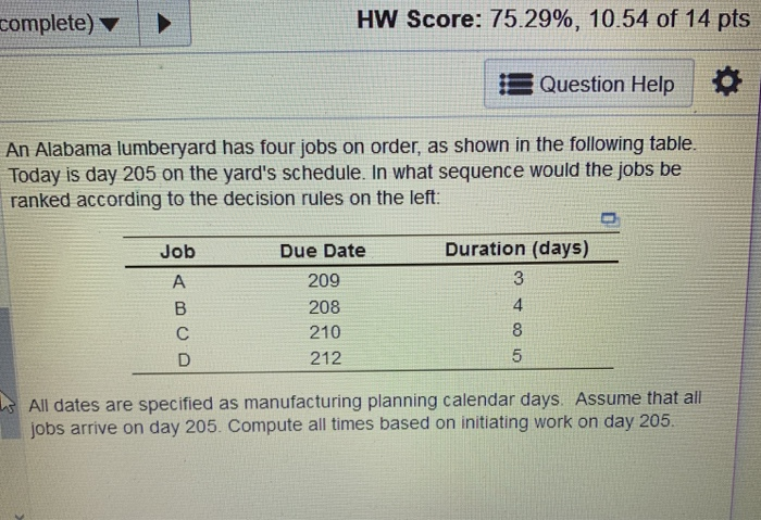 the question is "the average completion time