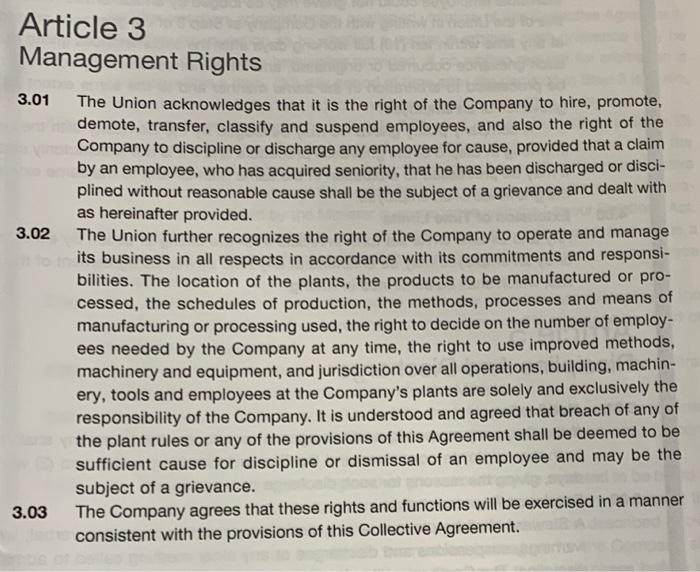 Information: Question: . . Appendix C Contract