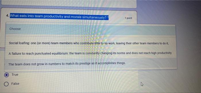 4. What eats into team productivity and morale