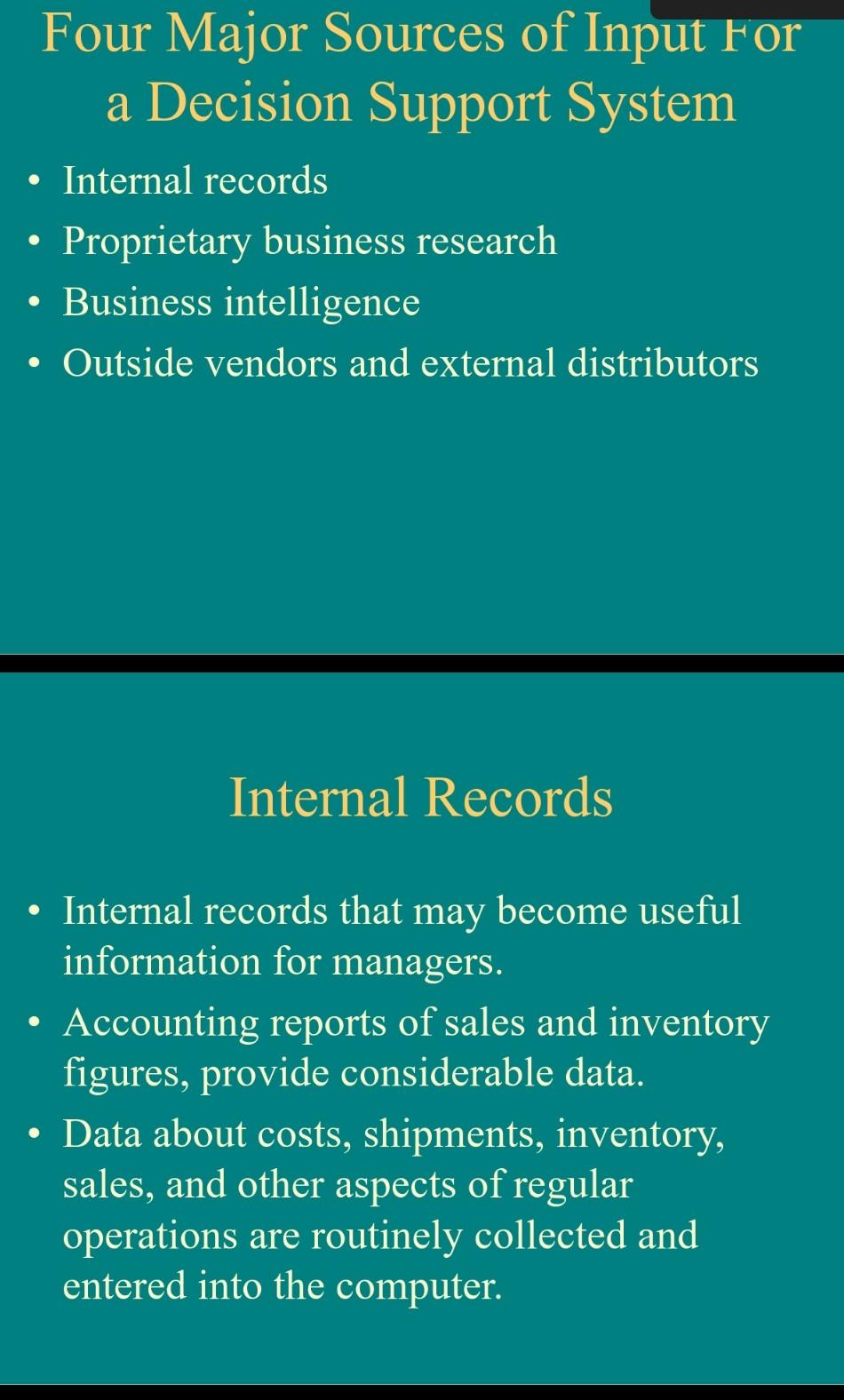 Make a brief summary of "Information systems and