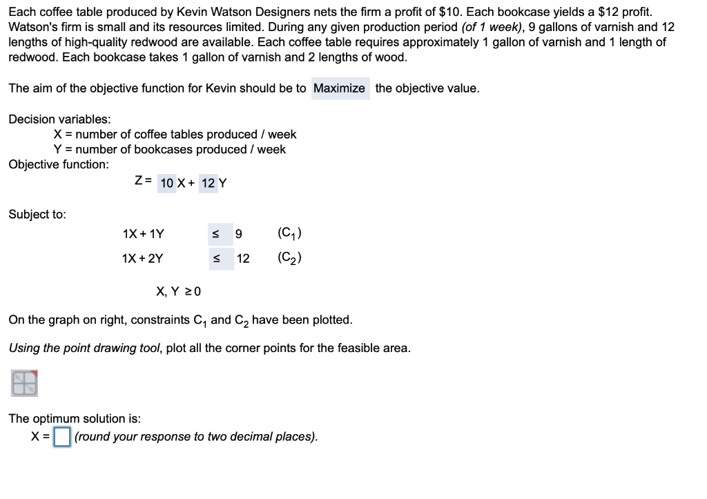 Each coffee table produced by Kevin Watson