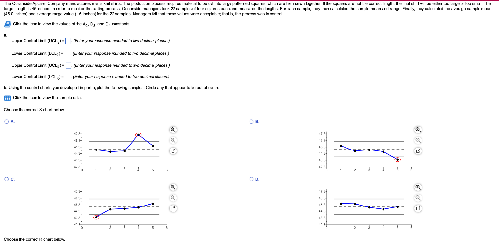 The Oceanside Apparel Company manufactures men's