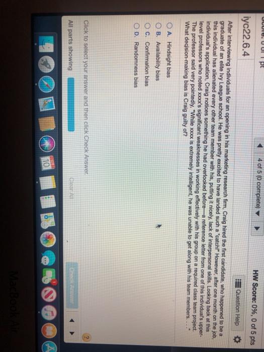 Do you think you're a pretty good decision maker?