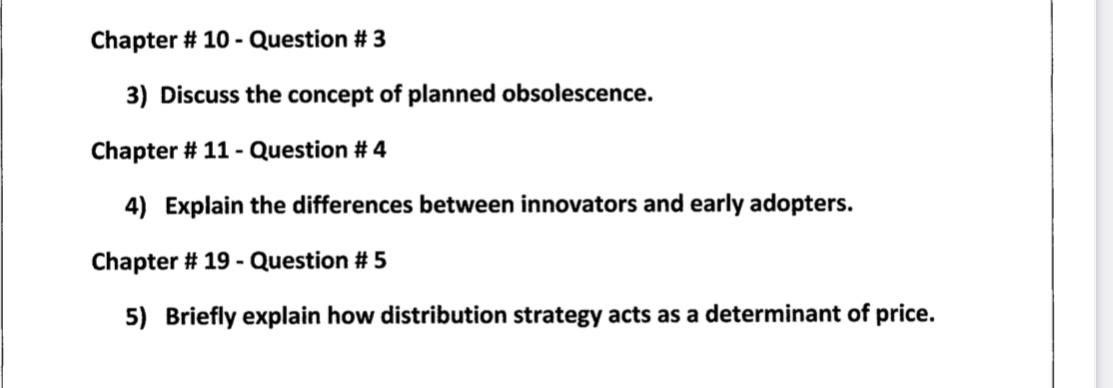 Just need 5 sentence answer simple answers for