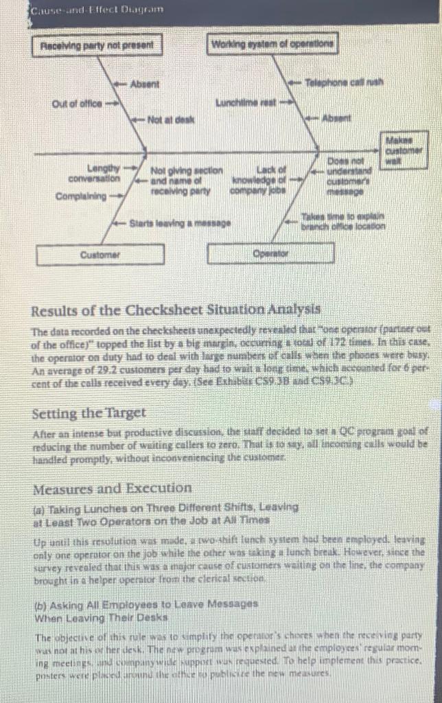 Q1: Describe the main problem that this large