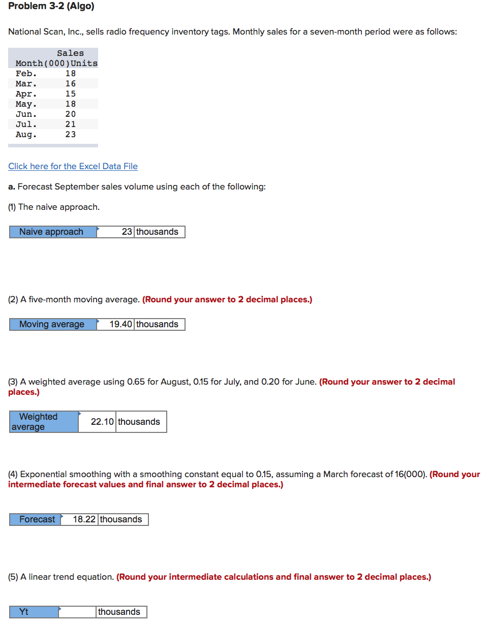 Could you help explain and answer the following