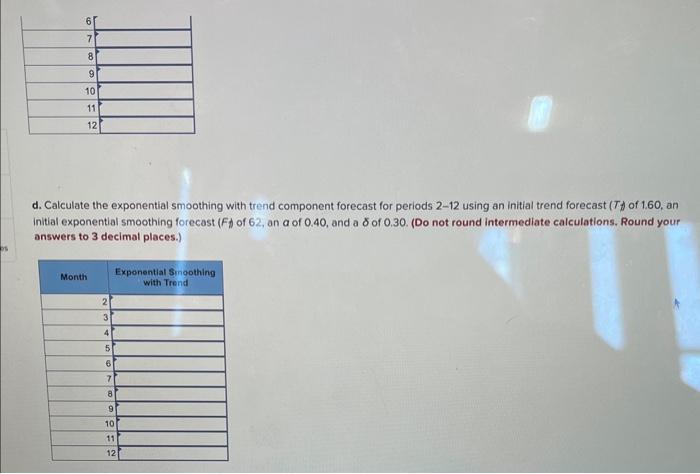 Your manager is trying to determine what