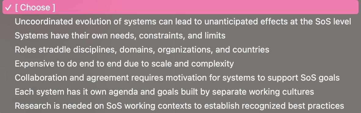 Help please with system engineering: Match the