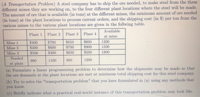 how do I solve **without** excel . please show