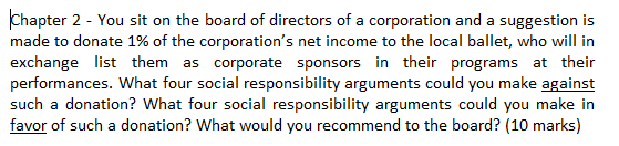 please answer in 4-7 sentences.Thank you! Chapter