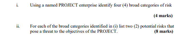 Greetings. Can you please help with ii. only i.
