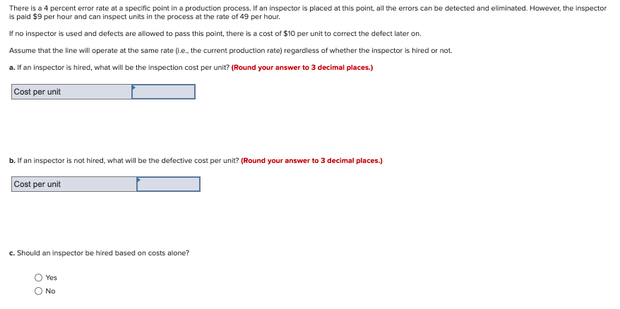 There is a 4 percent error rate at a specific