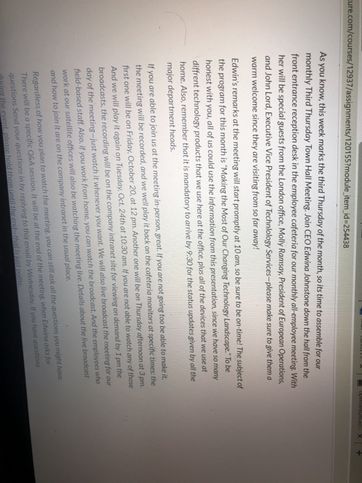 please type the answer Due Apr 16 by 11:59pm