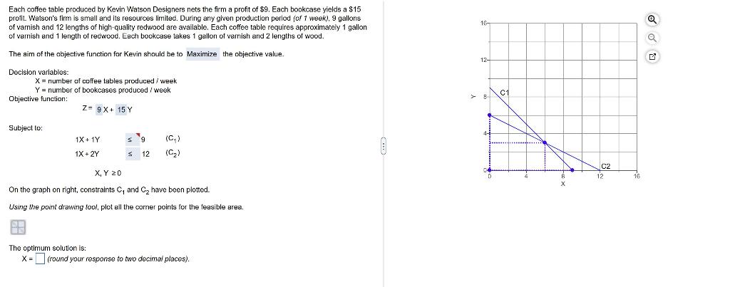 Each coffee table produced by Kevin Watson