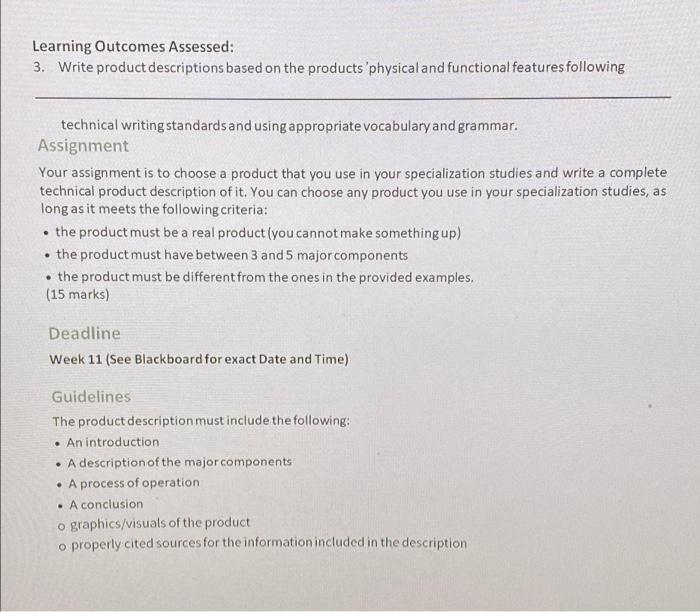 please solve it clearly Learning Outcomes