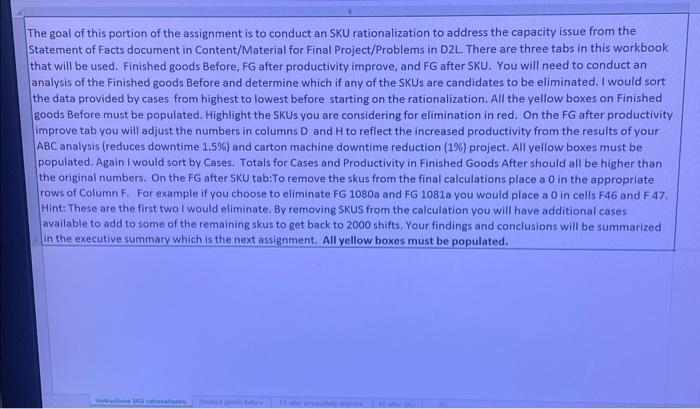 please fill in formulas for all yellow boxes &