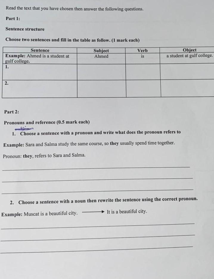 Reading Practice: Text THE SIMPLE LIFE BY HARRY