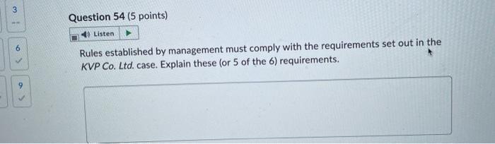 3 fa 9 Question 54 (5 points) 40 Listen. Rules