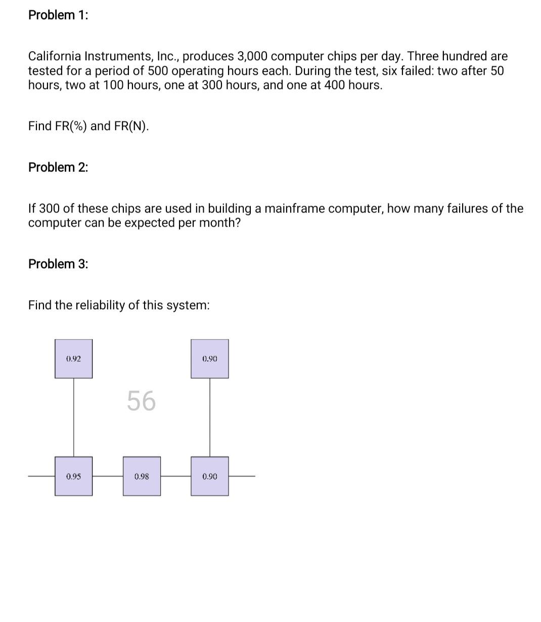 un hi Problem 1: California Instruments, Inc.,