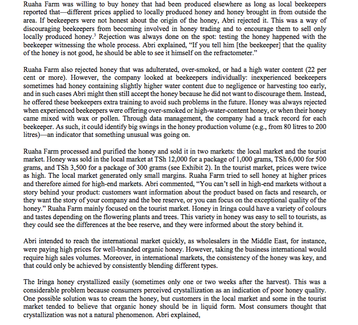 Hello, Any solution for this case study " Ruaha