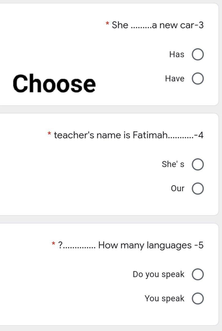 i need the answer quickly * She .........a new