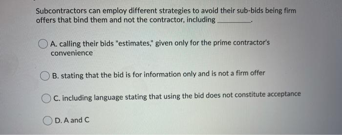 Bid shopping may violate the Constructor Code of