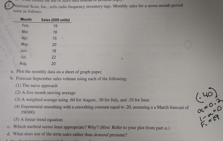 I need help answering question B #5 and C and D.