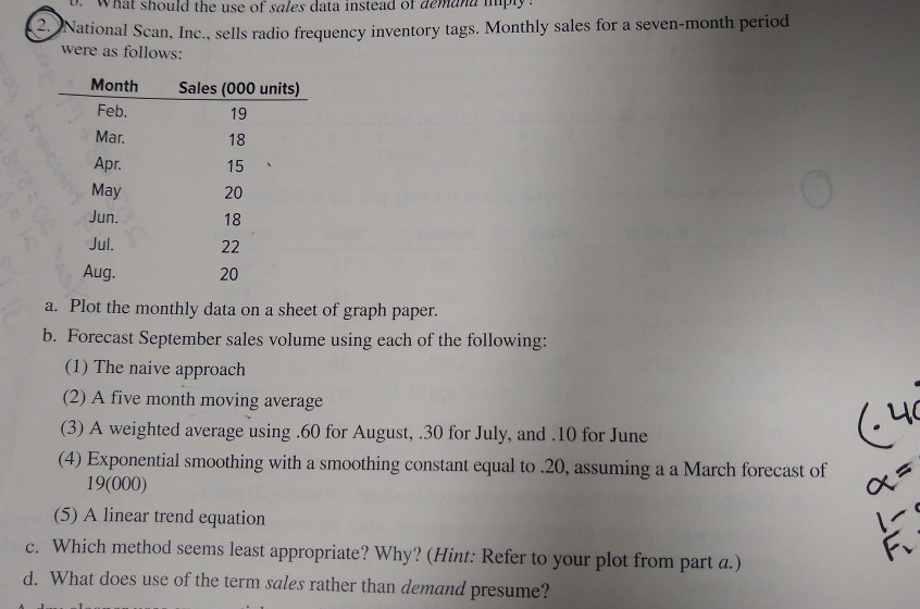 I need help answering question B #5 and C and D.