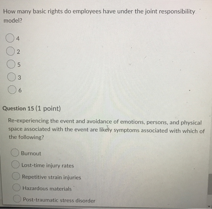 How many basic rights do employees have under the