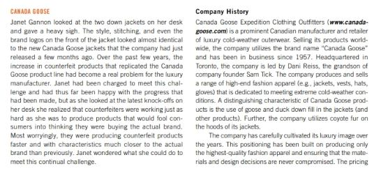 Questions 1. Why is counterfeiting such a serious