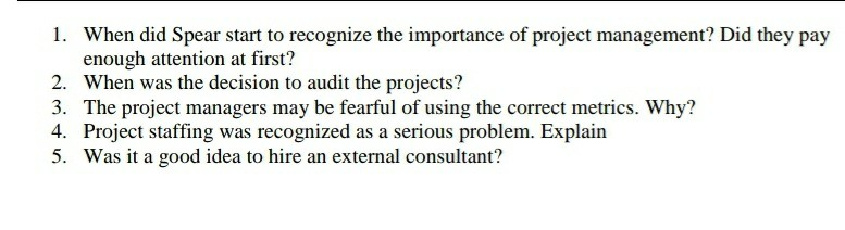 solution should be hand written The Project Audit