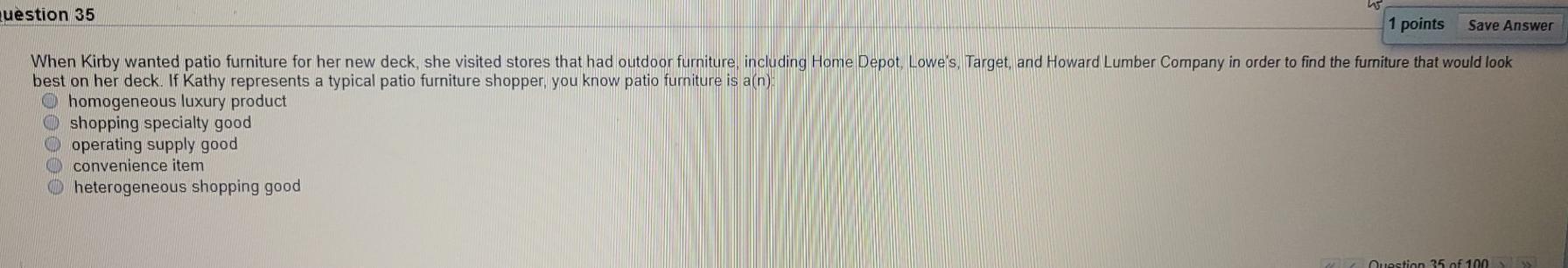 uestion 35 1 points Save Answer When Kirby wanted