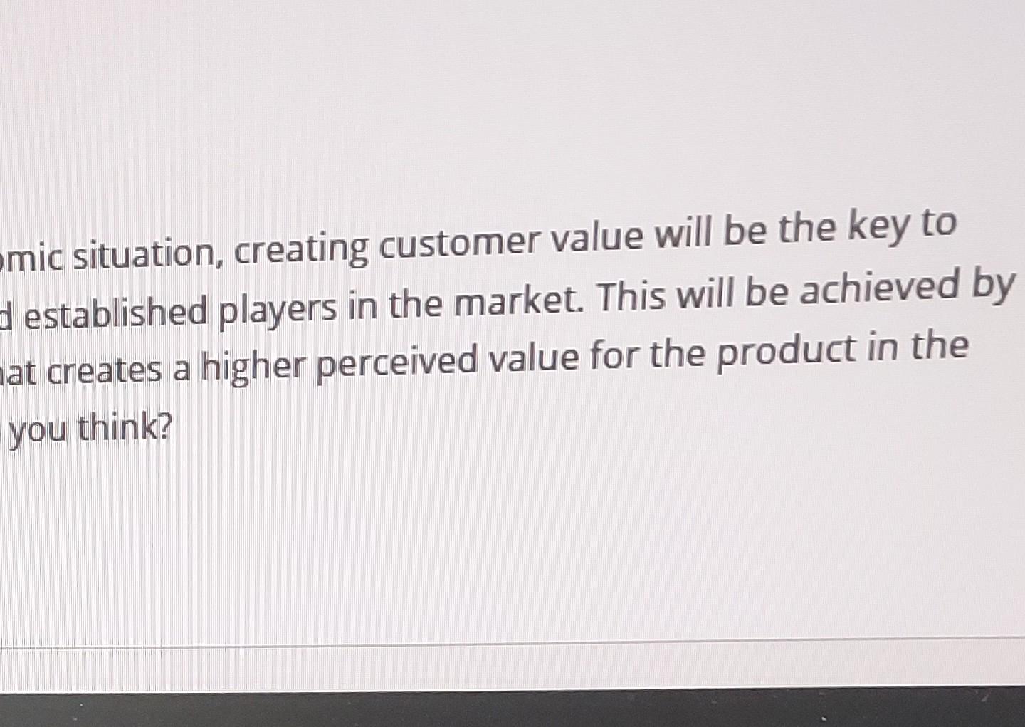 looking at the current global economic situation,