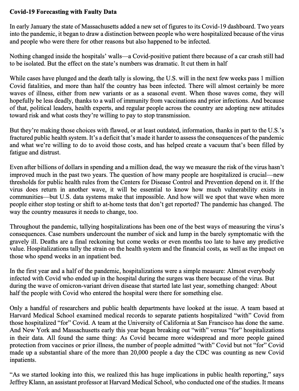 it's about forecasting problem. this is article,