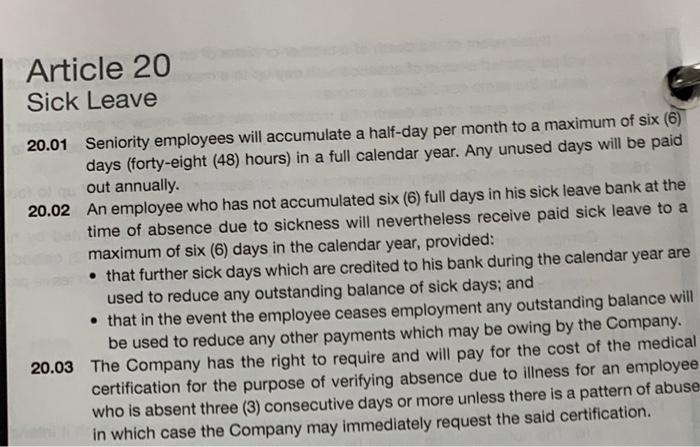 Information: Question: . . Appendix C C Contract