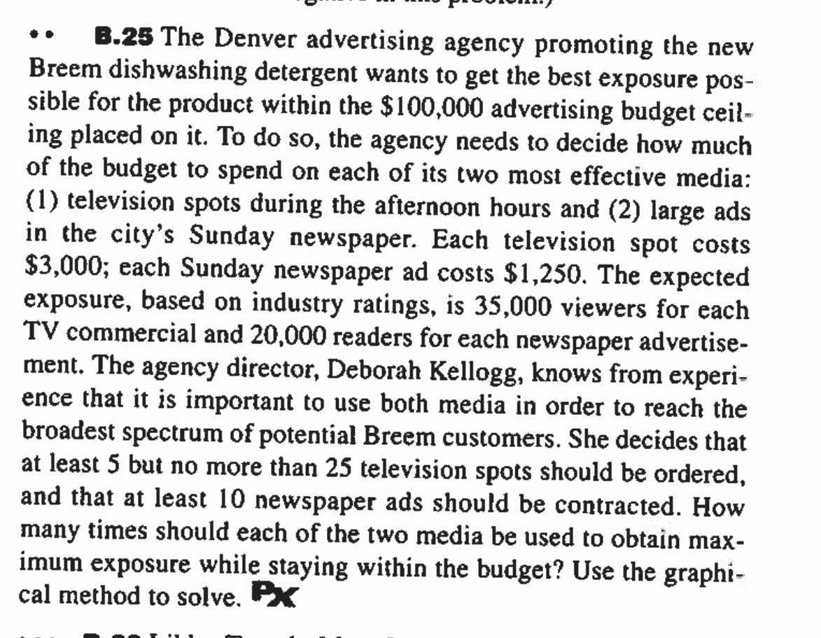 Please solve using EXCEL and show which functions