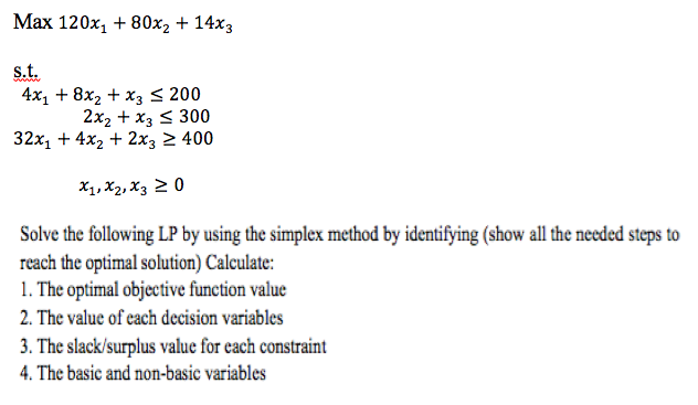 (Solve it manually and show steps)