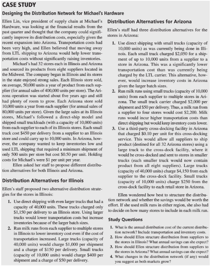 Please Answer All of The "Study Questions" Below.