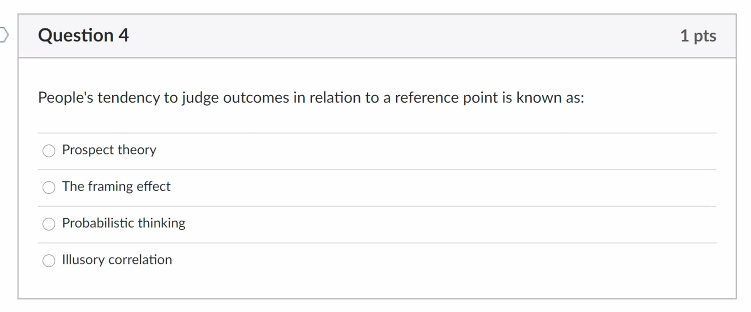 Question 1 1 pts What are some techniques for