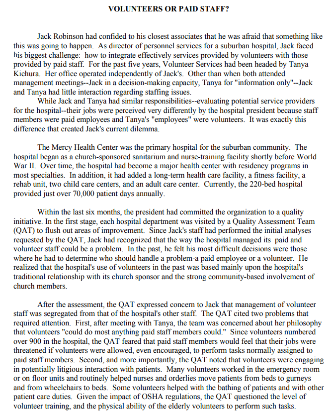 1.What are the main issues here? 2. What