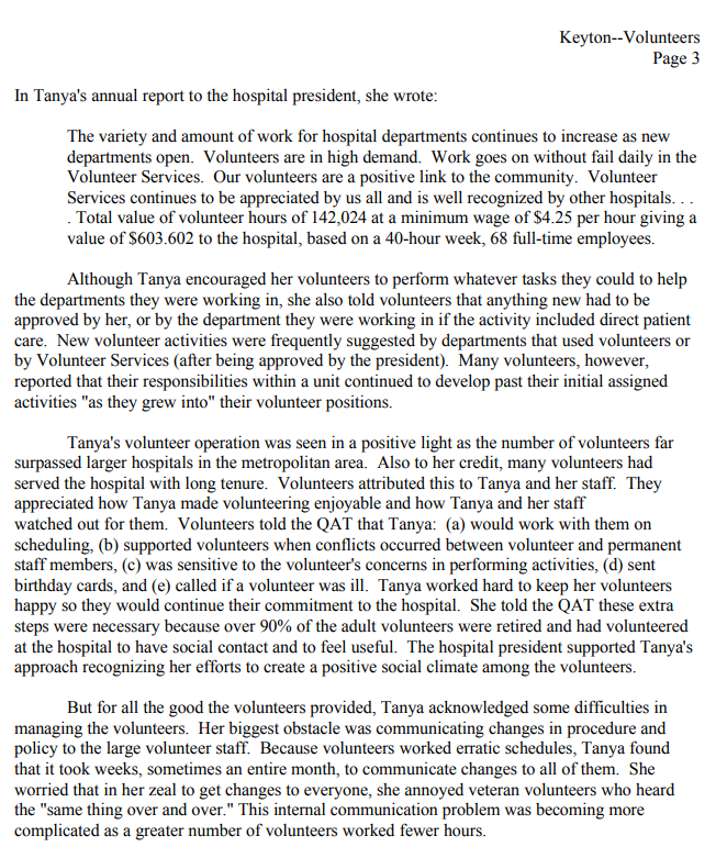 1.What are the main issues here? 2. What