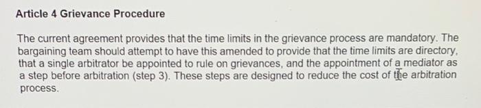 Information: Question: Appendix C Contract