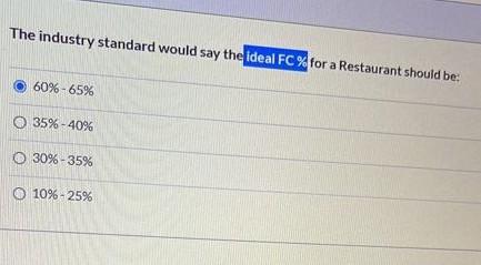 When pricing a menu, you should pounder and