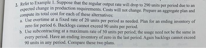 plz answer alone alone and fast Refer to Example
