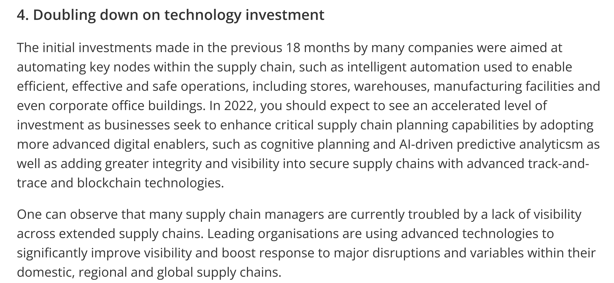 Do you agree or not agree with this information